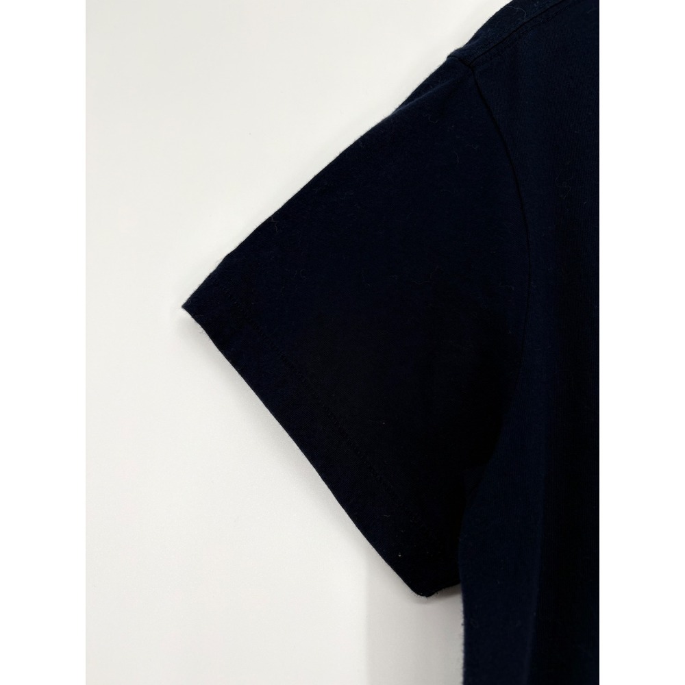 Kerri Rosenthal | Anthropologie Made With Love Graphic Tee Cotton Navy Blue M - Picture 7 of 11